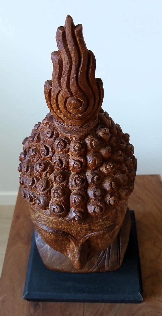 Image 1 of Hand-carved Buddha statue Chiang Mai