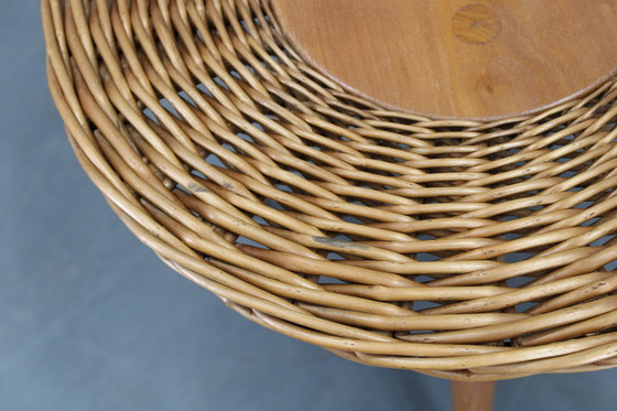 Image 1 of 1970s Jan Kalous Wooden Floor Lamp for ULUV, Czechoslovakia