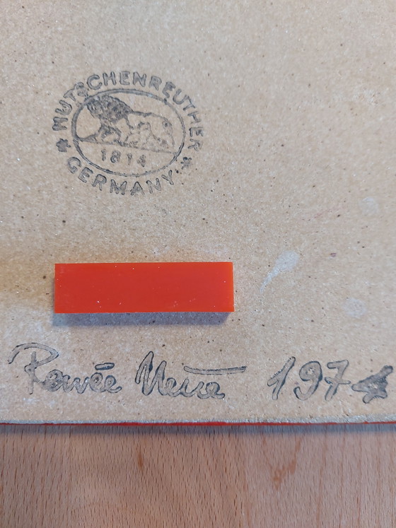 Image 1 of Vintage Hutschenreuther ceramic tile – Design Renée Neue (1970s)