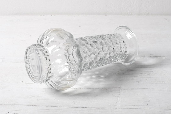 Image 1 of Mid-Century Pressed Glass Vase: Pavel Panek Design, Czech Republic / 1972