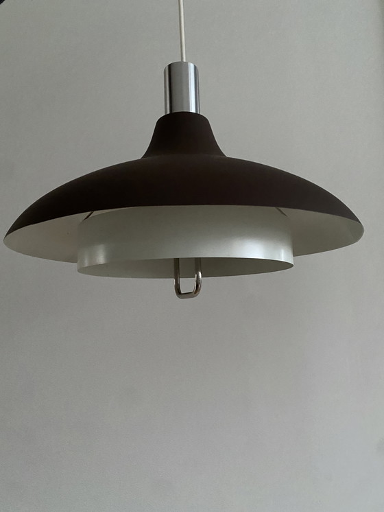 Image 1 of Lampada a sospensione vintage Dijkstra degli anni '70