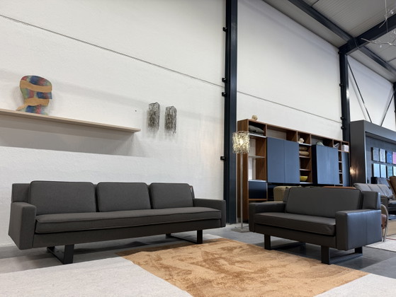 Gelderland 7850 Loveseat Brown Leather – Benches (photo 5 of 6)
