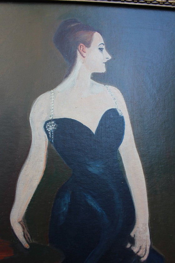 Image 1 of Early 20th Century French Portrait of a Woman