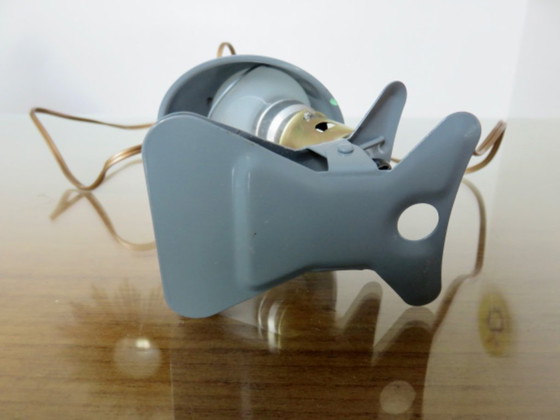 Image 1 of Neue, ungetragene, pilzförmige Klemmlampe aus einem Geschäft. 1970