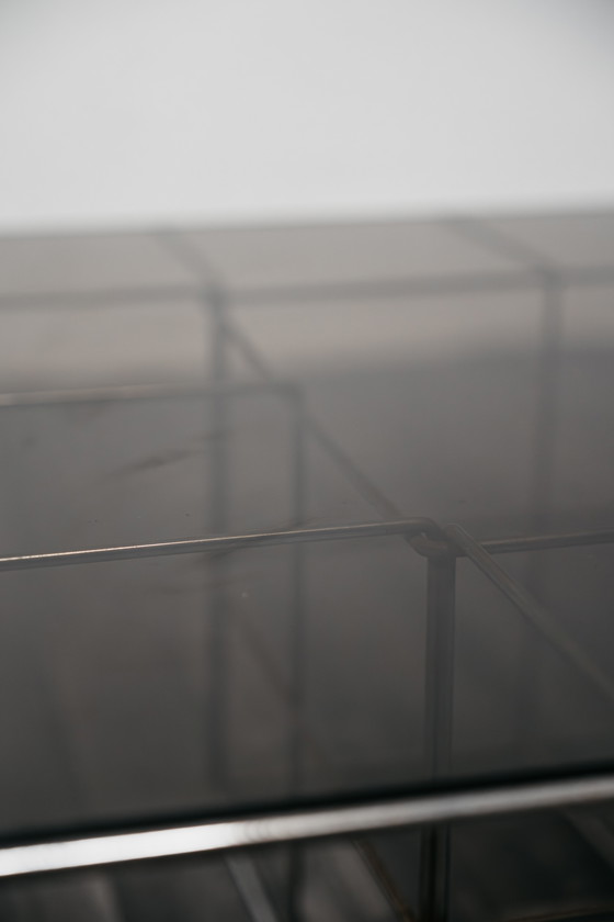 Image 1 of Steel Coffee Table Industrial Design Modernism 1970's