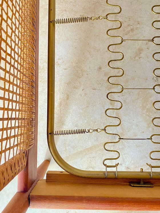 Letto danese in teak di Peter Hvidt e Orla Mølgaard per Soborg Møbler – Søborg Møbler, Letti, Metallo (photo 10 of 18)