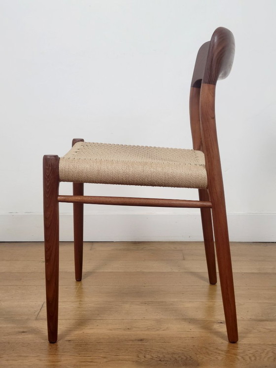 Image 1 of Juego de 5 sillas de comedor Niels O. Møller modelo 75 para J.L. Møllers Møbelfabrik