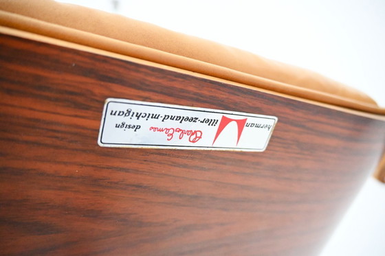 Image 1 of Poltrona e pouf di Charles e Ray Eames per Herman Miller, anni '70