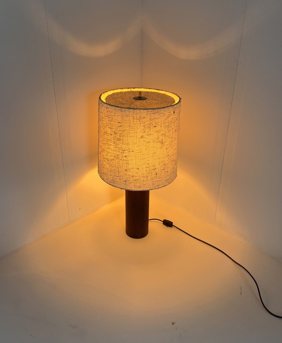 Image 1 of Vintage Teak Table Lamp '60s