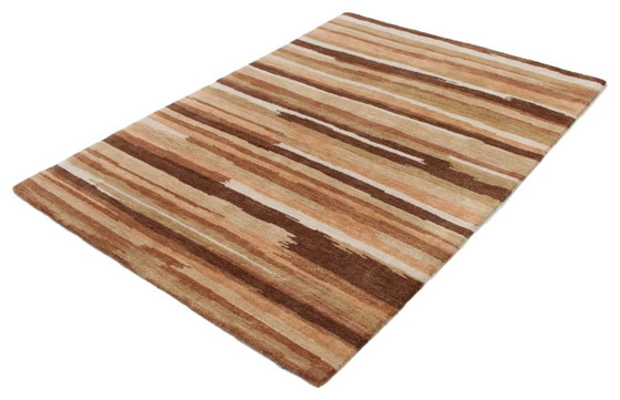 Modern Designer Hand-knotted Wool Rug New & Unused 200 x 142 cm, Rugs & carpets, Beige (photo 2 of 9)