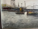 Oil painting "Het Witte Huis" Rotterdam