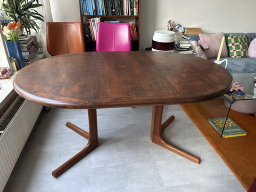 Table de salle à manger en bois, design danois/scandinave, style scandinave