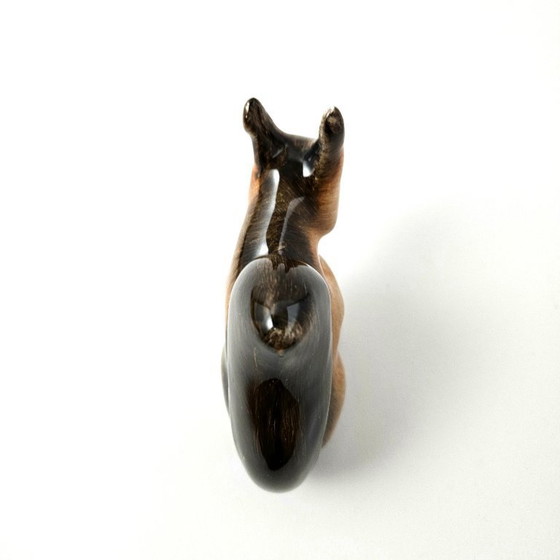 Image 1 of Vintage Hungarian Keramik Squirrel Figurine from the 1970s