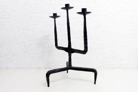 Image 1 of Brutalist candlestick, France 1960
