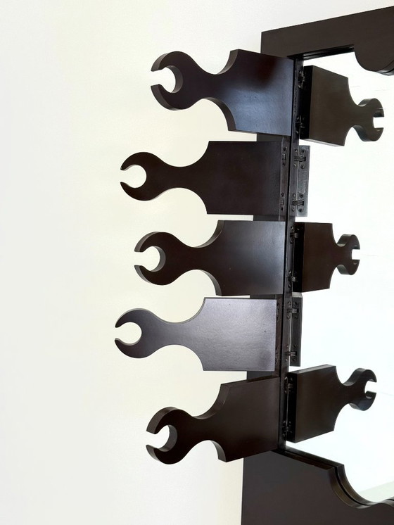 Image 1 of Raro specchio appendiabiti Scorpion di Anonima Design per Bonetto
