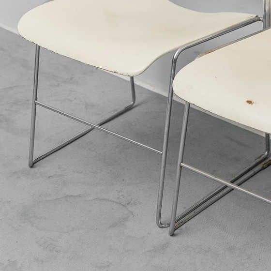 Image 1 of SET DI 6 SEDIE ROWLAND GF 40/4, DESIGN VINTAGE ANNI '60, ANTIQUARIATO MODERNO