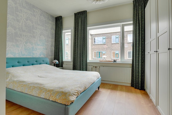 Image 1 of Lampe suspendue en coton blanc