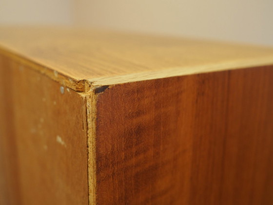 Image 1 of Librería de teca, diseño danés, década de 1970, fabricada en Dinamarca.