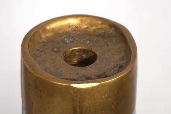 Image 1 of Scultura brutalista di Marshall Disenos, portacandele di David Marshall, 1980