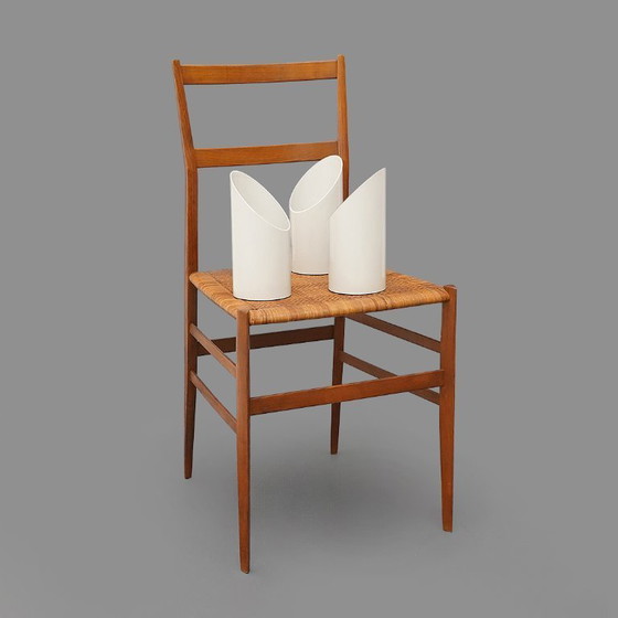 Image 1 of 3 lampade da parete “Obliqua” di Claudio Dini per Bieffeplast, anni ’70