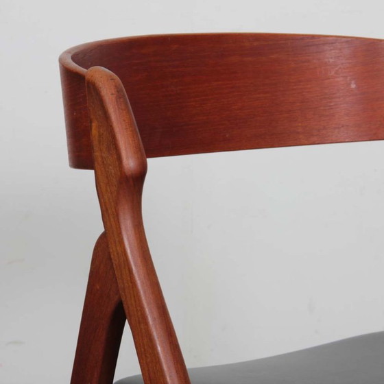 Image 1 of Pair of chairs by Henning Kjaernulf for Boltinge Stolefabrik, 1960