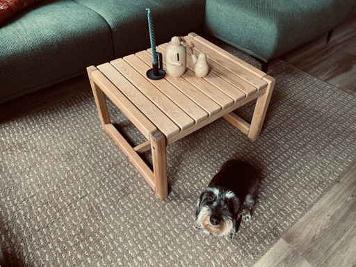 Mesa de centro de madera de pino Ikea Karin Mobring 1970