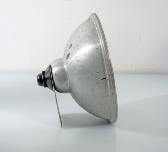 Lampada da Negozio Vintage Willink & De Raad Den Haag Anni '50 – Hala, Lampade a sospensione, Metallo (photo 6 of 9)