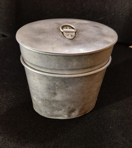Image 1 of Aluminum bins and containers from the 1910s and 1920s