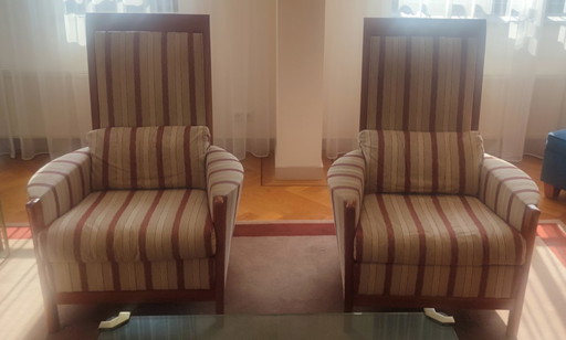 2 x fauteuil Giorgetti