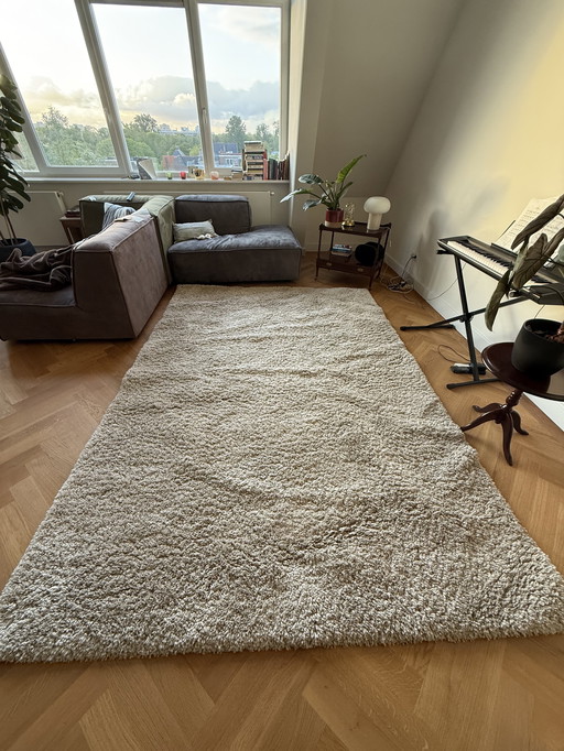 High pile rug Feather