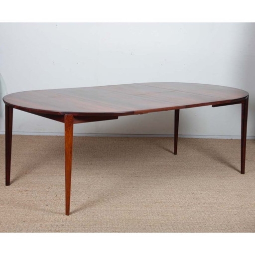 Scandinavian dining table by Henry Rosengren Hansen, 1960