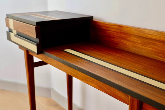 Image 1 of SOLD! Mid-Century Modern Console / Entry Table – Artistically Restored