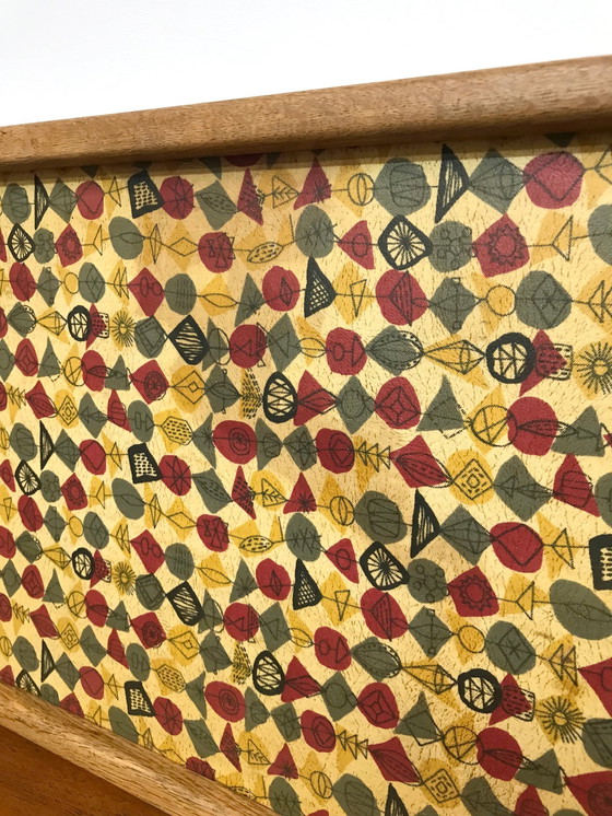 Image 1 of Seltene Vintage 50s Tee Tablett Lucienne Day Atomic Design