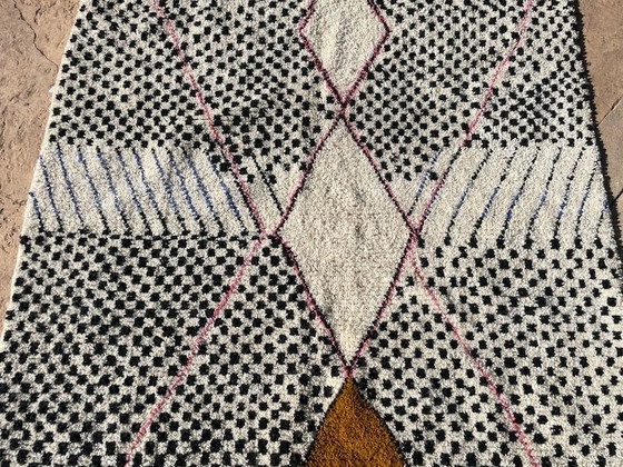 Image 1 of Tapis en Laine Pure Fait Main Traditionnelle Taille 150/250 cm