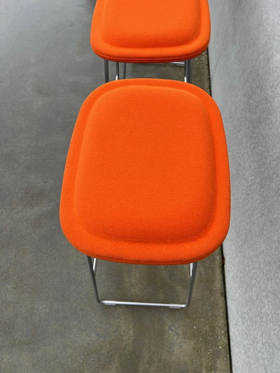 Image 1 of 4x Cappellini Hi Pad Stool H79