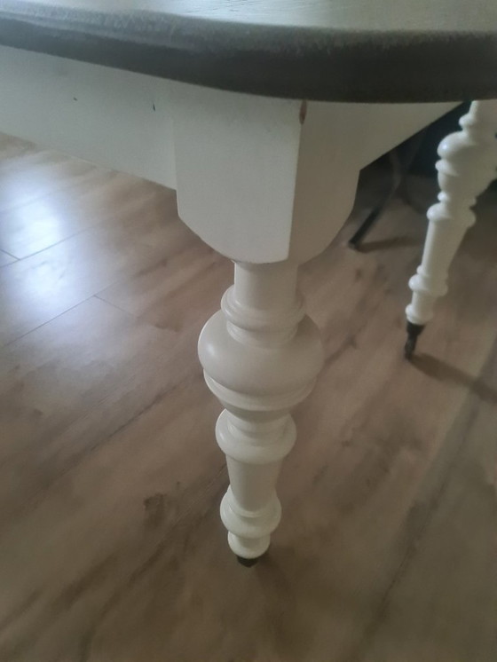 Image 1 of Oak wooden dining table