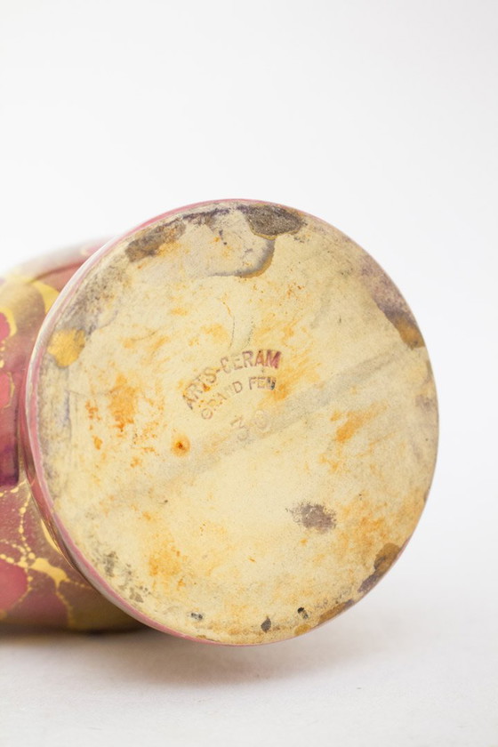 Image 1 of Vaso/Caraffa Art Déco anni '20-'30 Arts-Ceram Grand Feu 30