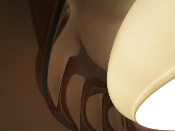 Image 1 of Lampe suspendue vintage Dijkstra, design milieu du siècle, style futuriste