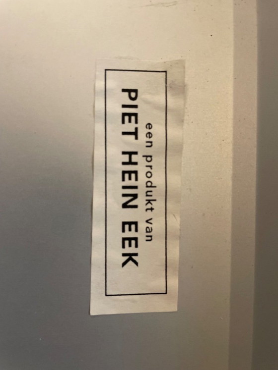 Piet Hein Eek Tafel + 8 Stoelen!! – Eetkamerset, Aluminium (photo 9 of 9)