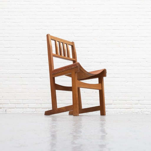 Brutalist chair England 1960s