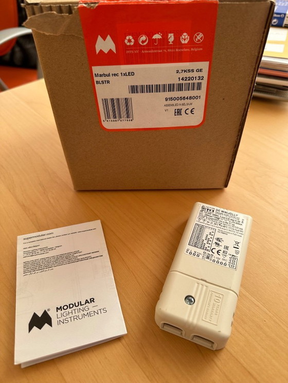 Image 1 of Marbul Recessed LED inbouw plafondspot NIEUW mat-zwart aluminium reflector