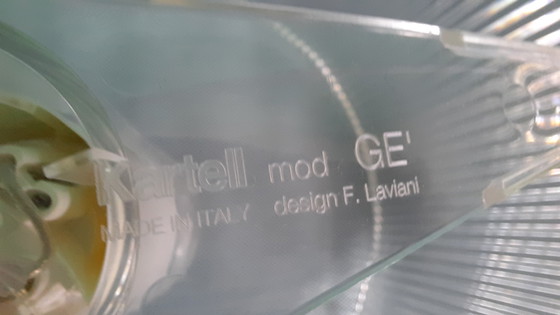 Image 1 of 3x Kartell, GÈ crystal, lampada a sospensione, trasparente