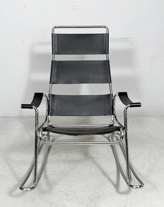 Image 1 of Mecedora de estilo Bauhaus, Francia, década de 1970.