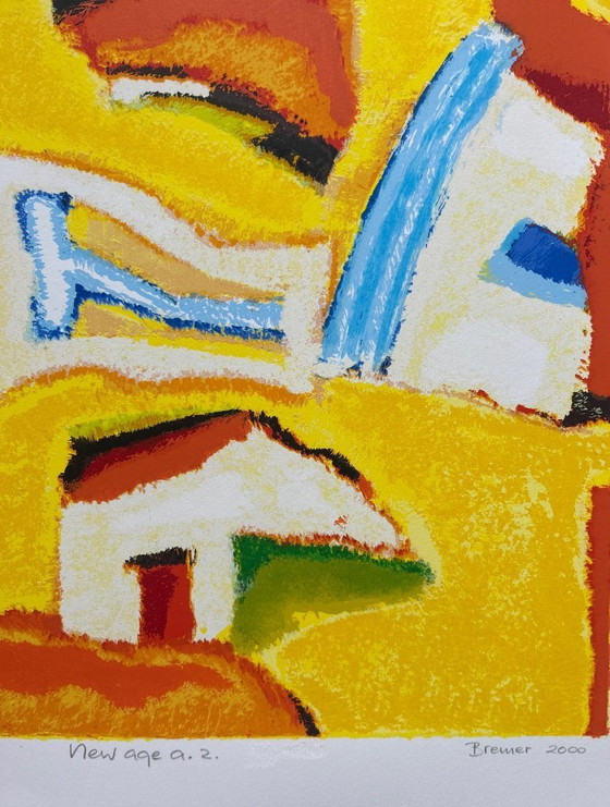 Image 1 of Serigrafía de Saskia Bremer - Nueva era a.2
