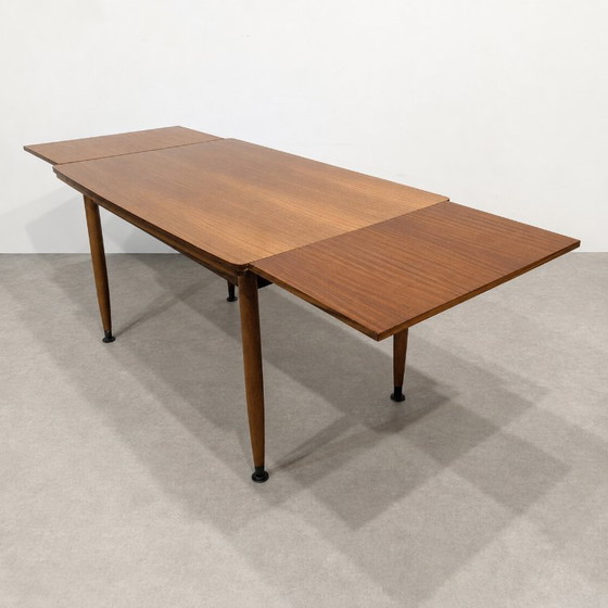 Image 1 of Vintage uitschuifbare eettafel, jaren 60
