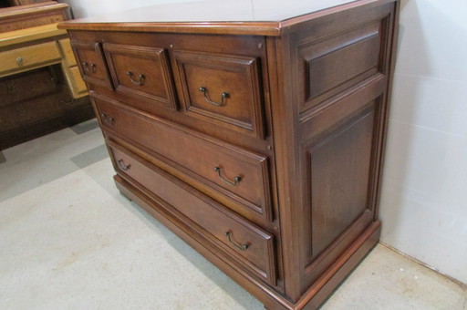 Mahogany chest of drawers, 5 quality drawers