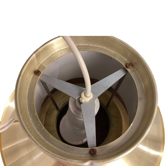 Image 1 of Pair of brass pendant Svend Middelboe auditorie - Nordisk Solar Denmark