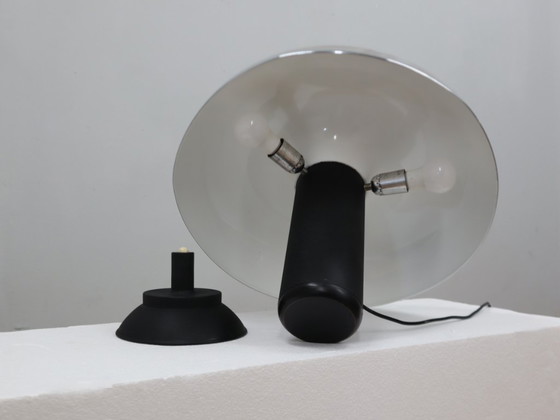 Image 1 of Vintage 1970s "Circa" mushroom design table lamp by Lumenform