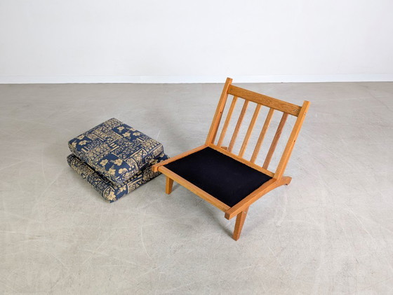 Image 1 of 2x Original Getama GE370 Midcentury Sessel Hans J. Wegner Eiche