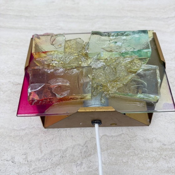 Image 1 of Cosack leuchten glass wall lamp , 1970’s